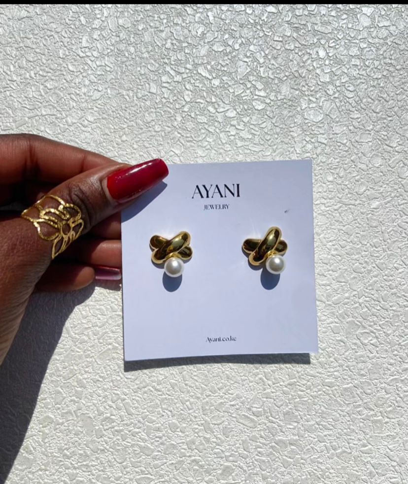 Ayani Waridi Earrings